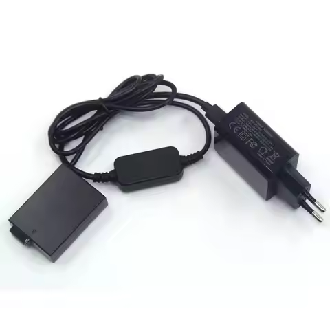 USB C Power Cable PD 3.0 Charger DR-E8 Coupler LP-E8 Dummy Battery For Canon EOS T2i T3i T4i T5i 550