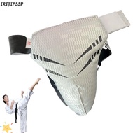 IRTJIFSSP Groin Guard, Thickening Polyester Cloth Groin Cup, PU Leather Groin Protection Gear