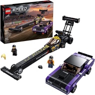 Đồ chơi lắp ráp LEGO Xe Đua Dodge Top Fuel Dragster & Dodge 1970 Challenger mã 76904