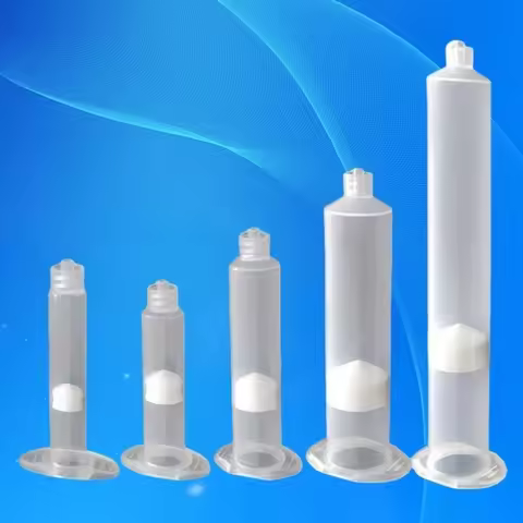 Free Shipping 3/5/10/30/55 Cc Ml US Style High Quality Plastic Dispenser Pneumatic Transparent Syrin