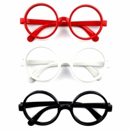 1 Alalei Round Glasses Small Grape Glasses Dr. Harry Potter Glasses Funny Funny Glasses [YHL]