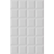 Marbella Ceramic Wainscoting Tile 10x16 Inch Square White D25401 Gloss (15P) Super Bang