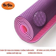 Pilates yoga MAT, YOGA MAT TPE 6LY random color (Color Clearance)