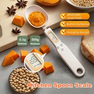 0.5-500g Digital Spoon Scale Precision for Baking Coffee Food Measurement Electronic Kitchen Tool