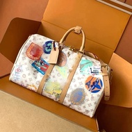 Travel Bag KeepallBandouliere45 Donkey Graffiti Handbag Donkey Boarding Bag Men Women Bag Donkey Tra