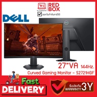 Dell Gaming Monitor 27'' S2721HGF  CURVE FreeSync 144Hz / รับประกัน 3 ปี onsite ดำ One