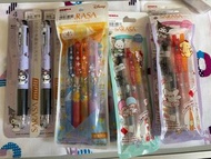 $50up 🇯🇵Zebra Sarasa clip 0.5mm 套裝Sanrio Disney //multi 多色筆 kuromi