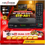 Advance Set top box Tv Digital DVB T2 EWS UHF HD set topbox tv analog ke digital / stb tv digital murah / set box tv digital murah / set box tv digital / set top box tv Bisa Youtube