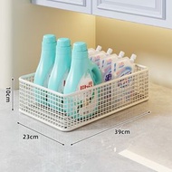 衛生間置物架 廁所浴室櫃下洗衣機旁多功能放洗衣液收納架子（快遞送貨上門）