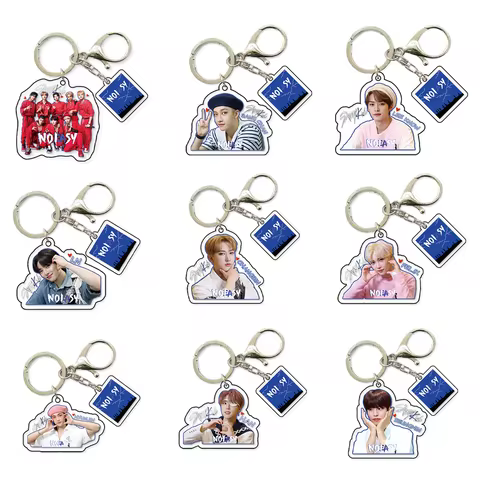 SKZOO Keychain StrayKids New Edition "NOEASY" Creative Keychain Huang Xuanchen, Li Longfu, Han Zhich
