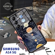 Softcase Glass Kaca SAMSUNG A14 (5G) - Casing hp SAMSUNG A14 (5G) [ S82 ].