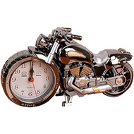 Jam Penggera Model Motosikal/Basikal Mini Vintage Dikuasakan Bateri Jam Rak Meja Kreatif (Model Moto