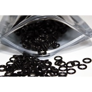 120 PCS Black Mechanical Keyboard Keycap Silica Rubber O-Ring Dampeners Cherry MX