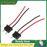 Lhome H7 Male Socket Headlight Connector Plug And Play For Bulb Home