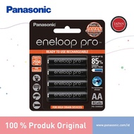 PROMO | PANASONIC ENELOOP PRO BATERAI RECHARGEABLE AA 4PC BATTERY ENELOOP PRO | BATERE & CHARGER KAM