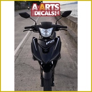 ✾ ✓ ◬ Sniper KIng150 Y15zr Black/white decals