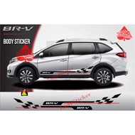 HONDA BRV CAR STICKERS CUTTING STICKER LIST STRIPE CAR BRV CRV CUSTOM TEXTHONDA