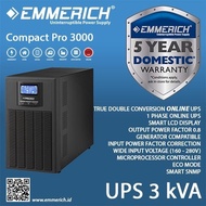 NEW UPS 1 fase Online 3 kVA Brand Emmerich, UPS satu phase