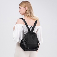 244 mini backpack women's nylon backpack anti-theft backpack Waterproof Backpack Oxford cloth black backpack Scratch resistant casual backpack