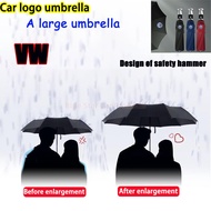 VW Car umbrella, car umbrella, folding umbrella, sun umbrella, logo umbrella, Tiguan Sharan polo t-c