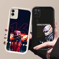 MK-84 Max Verstappen F1 Racing Soft Silicone Casing for VIVO Y16 Y35 Z9 Y02S Y56 IQOO Y28 Y17S Z9X