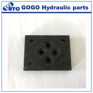 Hydraulic solenoid valve block cover Manifold Vavle Plate DN6 Valves