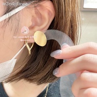 ∈✈COCOSHNIK Japanese fashion all-match 10K gold frosted flake stud earrings/earrings Japan purchasin