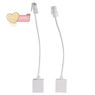 2 socket 8P4C / RJ45 male RJ11 6P4C to female M / F Adapter telephone Ethernet