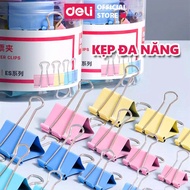 DELI COLOR butterfly clip 19MM, 32MM, 41MM/ 1 BOX