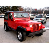 JEEP WRANGLER YJ (2 DOOR) 86Y-95Y VENTTEC DOOR VISOR