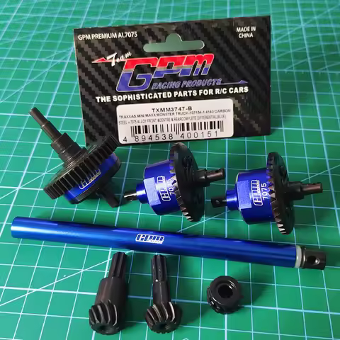 GPM Metal Steel Front Center Rear Differential 10780 10760 10760R 10757X for TRAXXAS Mini Maxx 10715