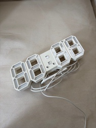 電子數字鐘White Digital LED Clock