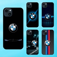 Iphone 14 Plus Phone Case With Black BMW Car Brand