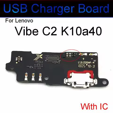 USB Charger Port Dock Board For Lenovo Vibe C2 K10a40 K10 Usb Charging Connector Flex Cable Mic Micr