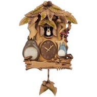 ciock Rhythm (RHYTHM) Neighbor Totoro Hanging Clock Murrico Clock Merrow [Made in Japan] MADE IN JAPAN Brown 565X335X175mm Totoro M806A 4MJ806MA06【Direct From JAPAN】
