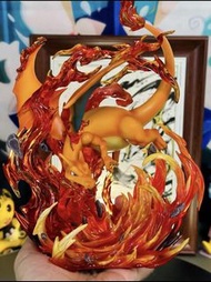 噴火龍 連特效場景 figure 模型 公仔