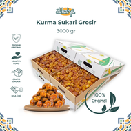 Kurma Sukari Dus 3 Kg Sukkari Premium Dates