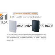 TOA BS-1030 B/W Universal Speaker 30W (1 pc)
