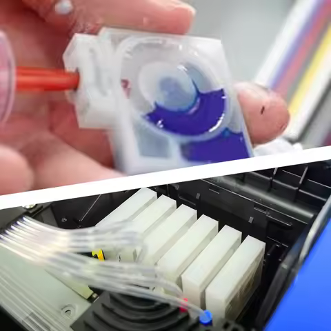 XP600 ET8550 L18050 A4 A3 A3 DTF Damper Replacement Ink Cartridge for L8180 L8050 18100 Printhead fi