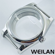 {Grade two} sfhdas 36mm 40mm Sier Watch Case Waterproof Sapphire Crysta Fit NH34 NH35 NH36 NH38 NH70