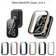 Smart Watch Screen Protector Case For Xiaomi Smart Band 10 Pro Matte Hard PC Case + Tempered Glass F