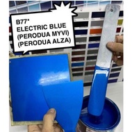 B77* ELECTRIC BLUE - PERODUA MYVI/ALZA - 2K CAR PAINT/CAR PAINT/CAT BANCUH/CAT KERETA