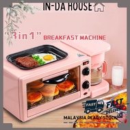 BSBOSS Breakfast Machine 3-IN-1 Multi-Function Oven Electric Oven Breakfast Machine Coffee Maker