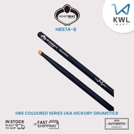 Kayu Dram Heartbeat HBS Siri Berwarna 7A, 5A, 5AA & 5B Kayu Hickory USA Hujung Acorn