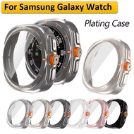Tempered Glass Case For Samsung Galaxy Watch 7 Case Galaxy Watch 7 Screen Protector Full Screen Cove
