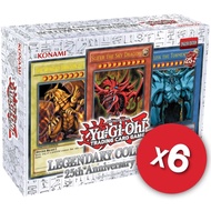 Combo 6 Box Yugioh Legendary Collection 25th Anniversary - UK-EU Printed Goods