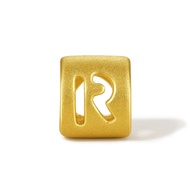 ZHOU LIU FU 周六福 สร้อยข้อมือทองคำ 99% A B C D E F G H I J L M N O P Q R S U V W X Y Z Charm Bracelet