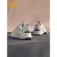 361 Men's Shoes Sports Shoes 2023 Autumn New Style Leather Shoes 361 Degrees All-Match Lightweight S