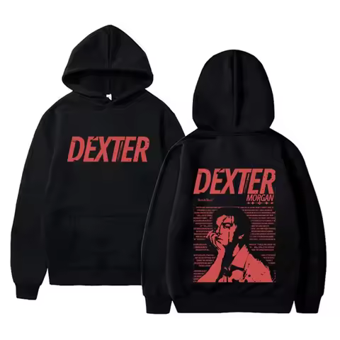 Retro TV game Dexter Morgan men's hoodie fashionable high-quality hoodie casual Harajuku hoodie