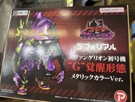藏前玩具 x-plus Eva 新世紀福音戰士 初號機 電鍍色 覺醒形態ver